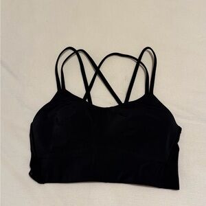 LULULEMON black scrappy bra